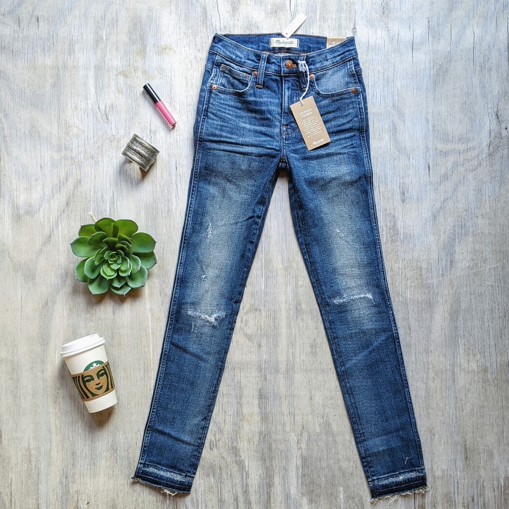 Madewell high rise skinny jean